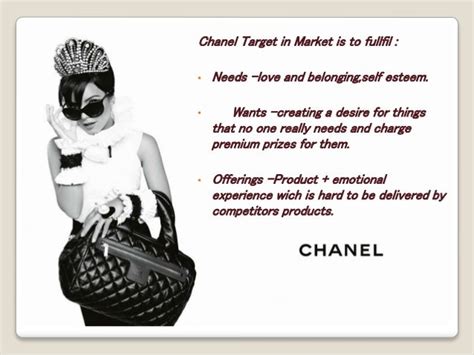 Chanel target market segment